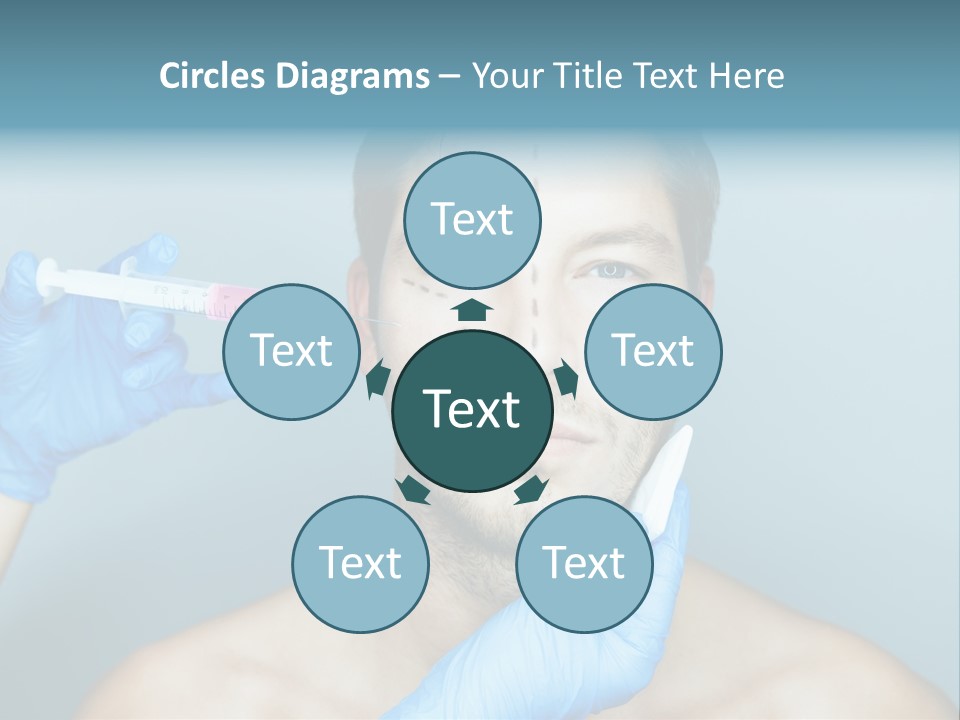 Male Botox PowerPoint Template