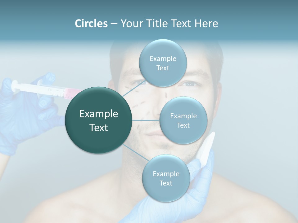 Male Botox PowerPoint Template