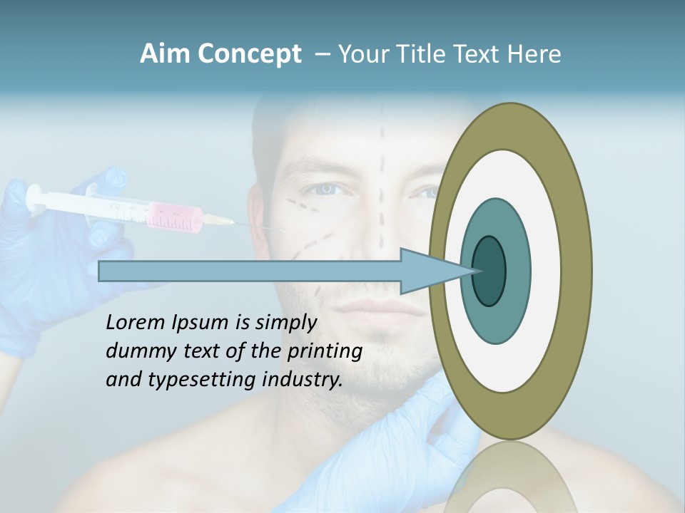 Male Botox PowerPoint Template