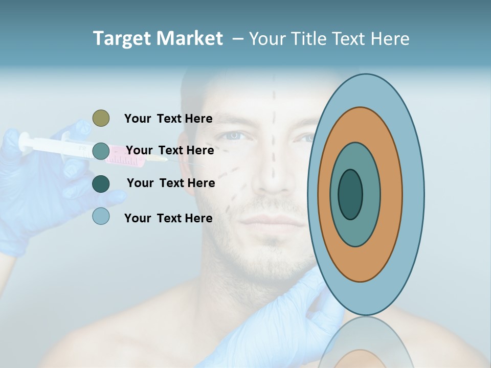 Male Botox PowerPoint Template