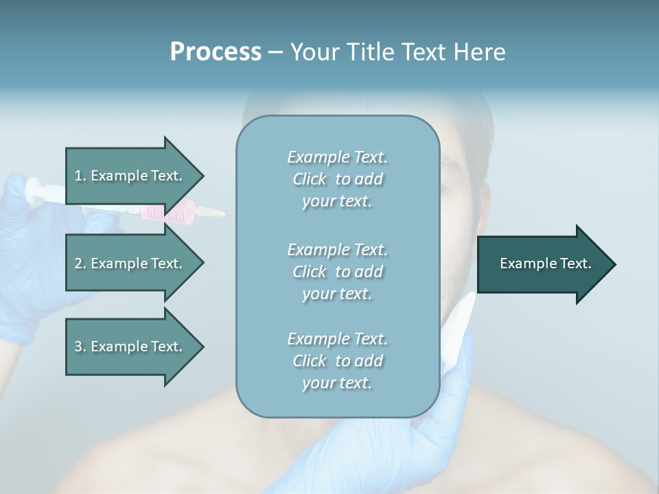 Male Botox PowerPoint Template