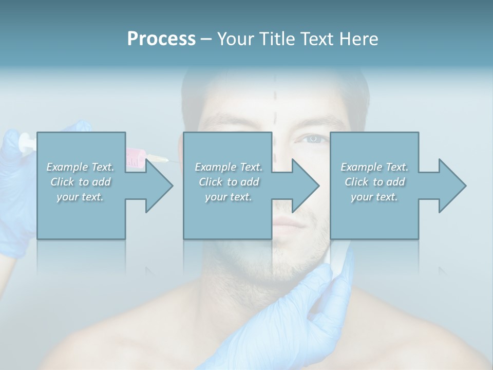 Male Botox PowerPoint Template