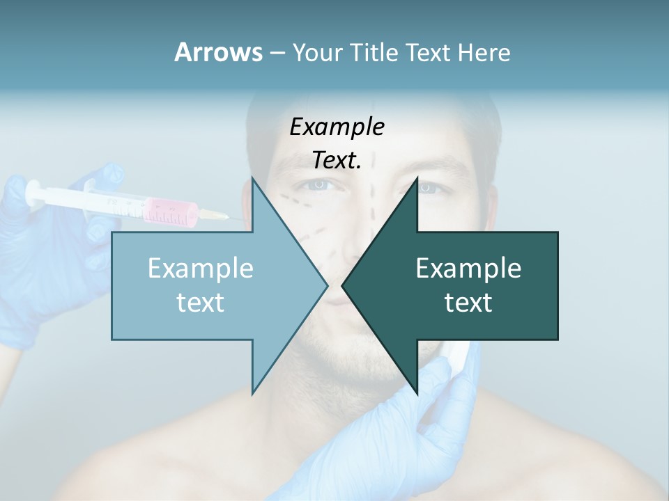 Male Botox PowerPoint Template