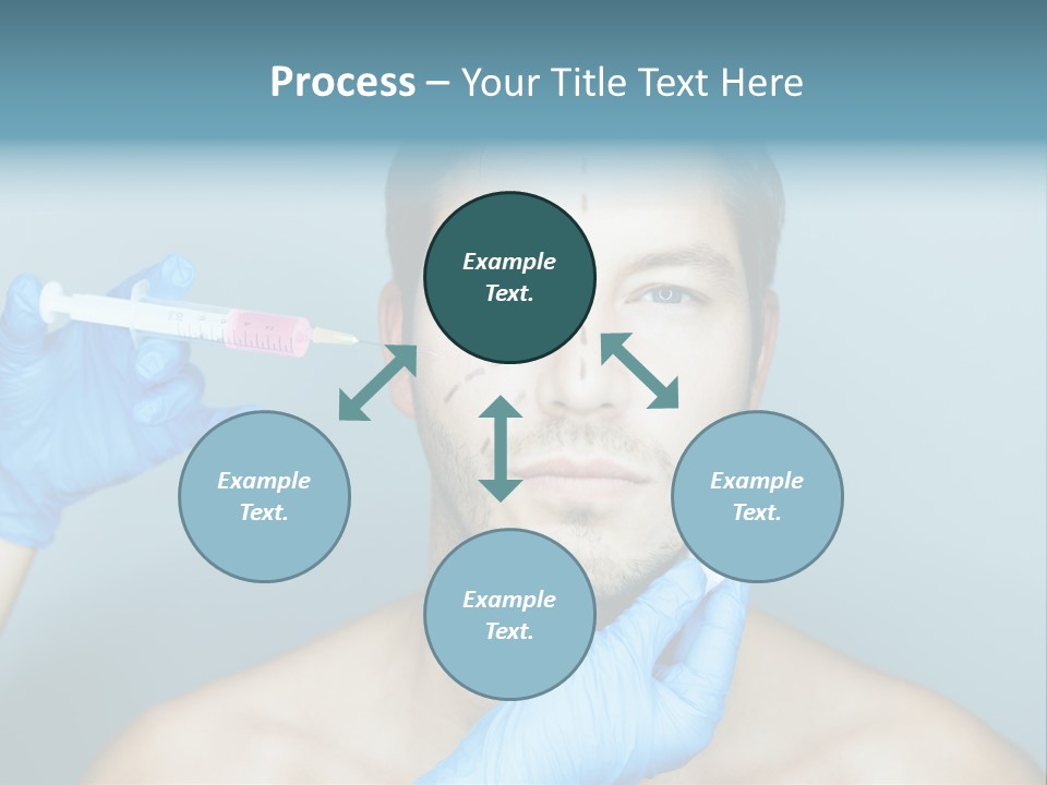 Male Botox PowerPoint Template
