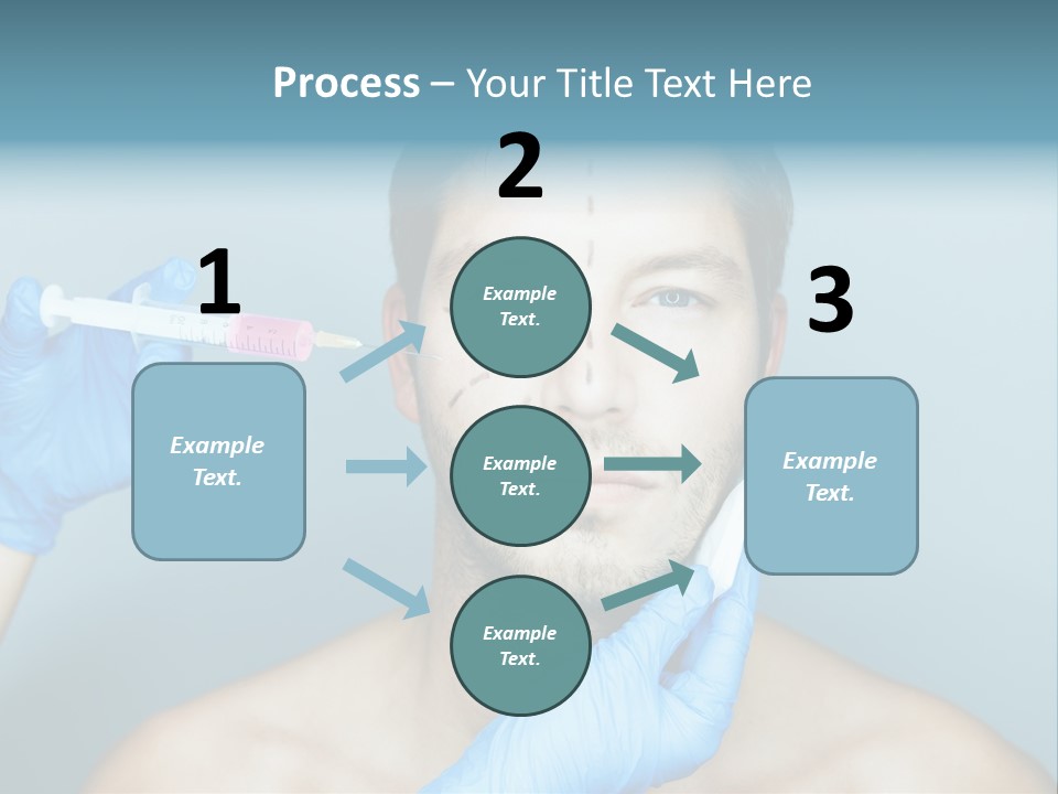 Male Botox PowerPoint Template
