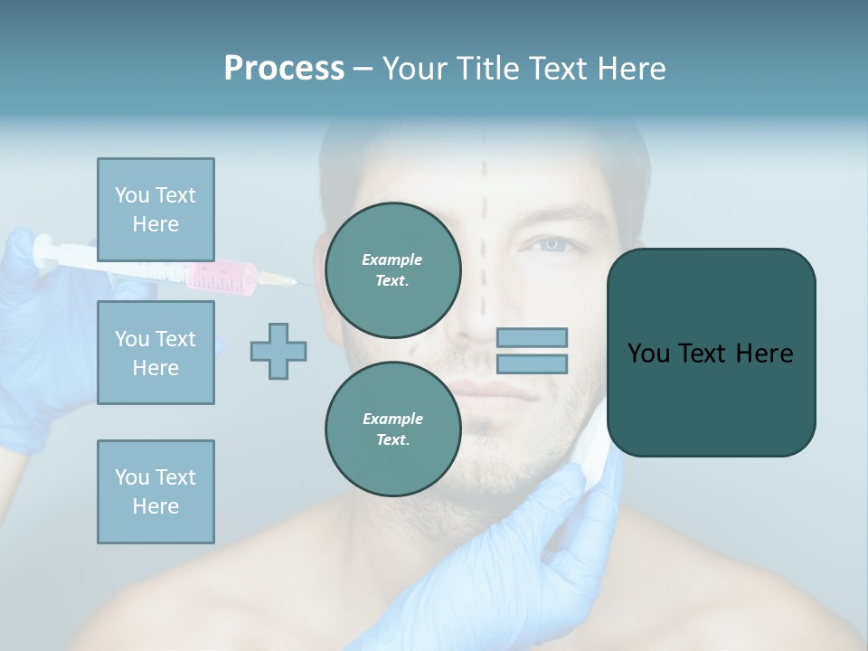 Male Botox PowerPoint Template