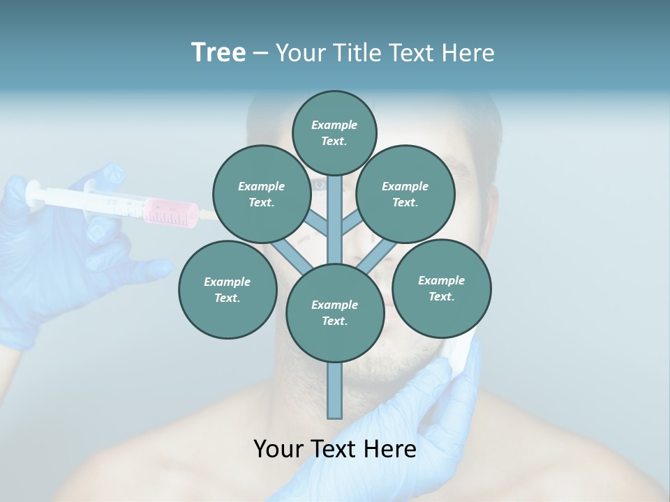 Male Botox PowerPoint Template