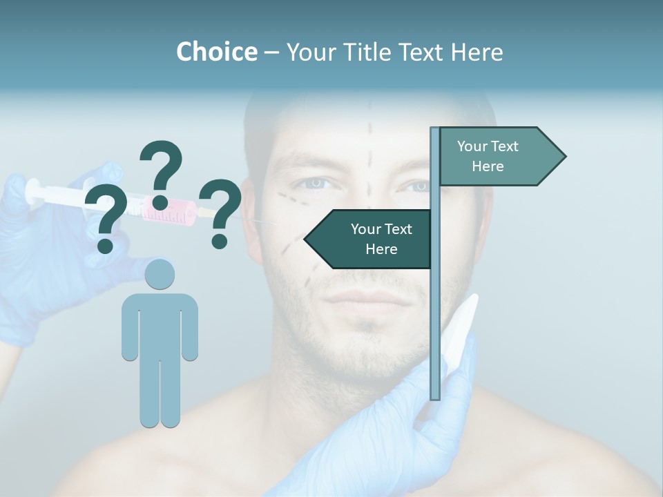Male Botox PowerPoint Template