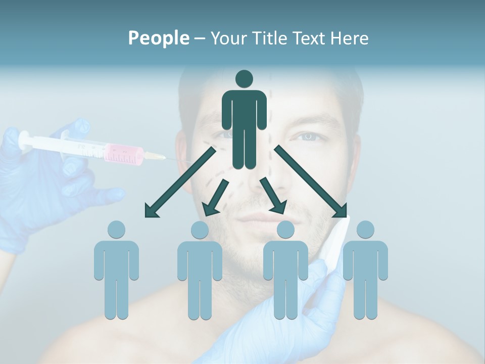 Male Botox PowerPoint Template