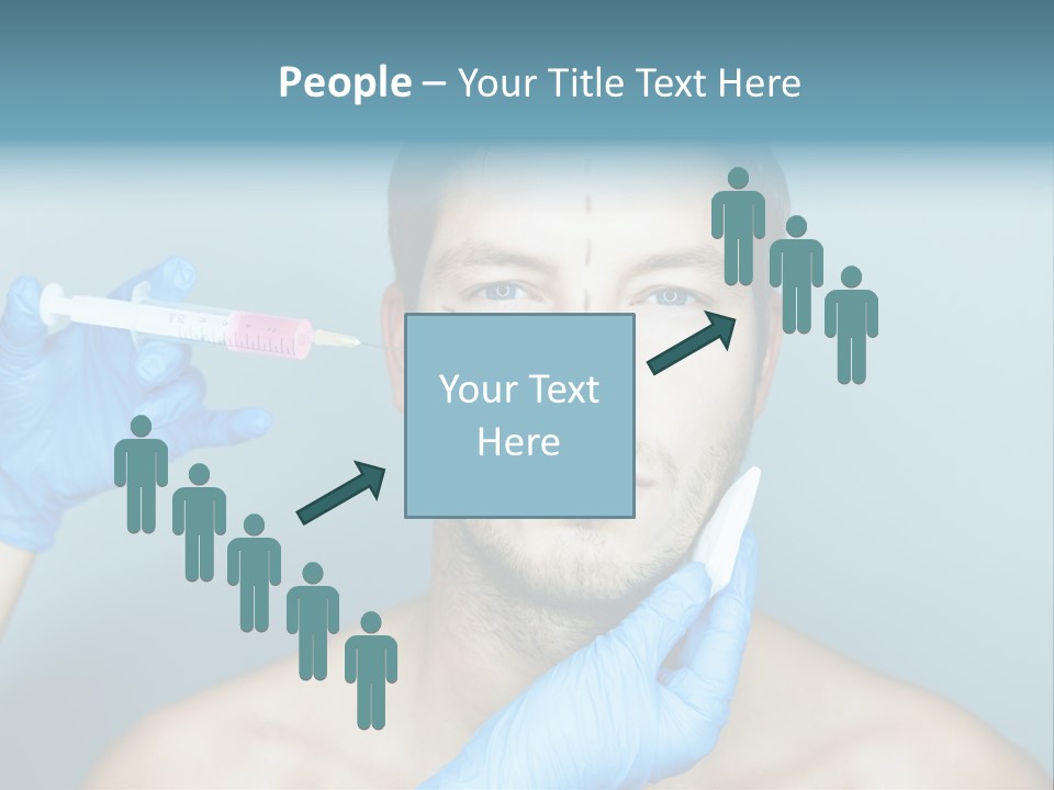 Male Botox PowerPoint Template