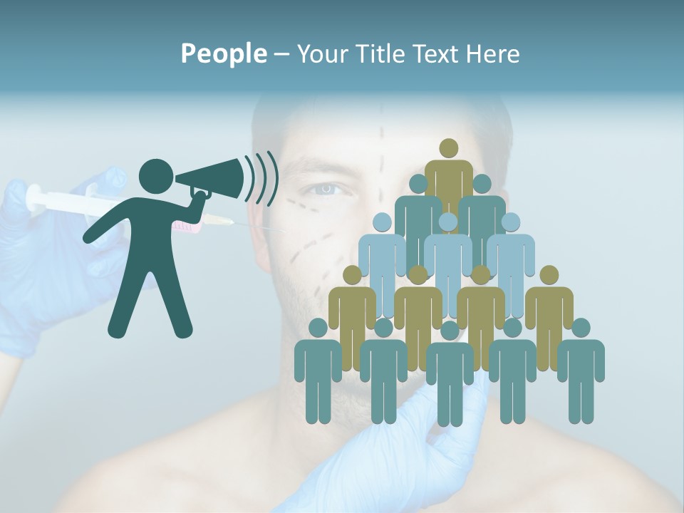 Male Botox PowerPoint Template