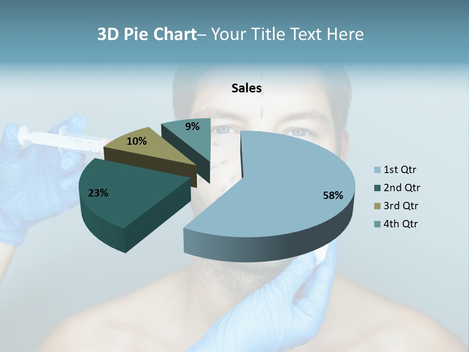 Male Botox PowerPoint Template
