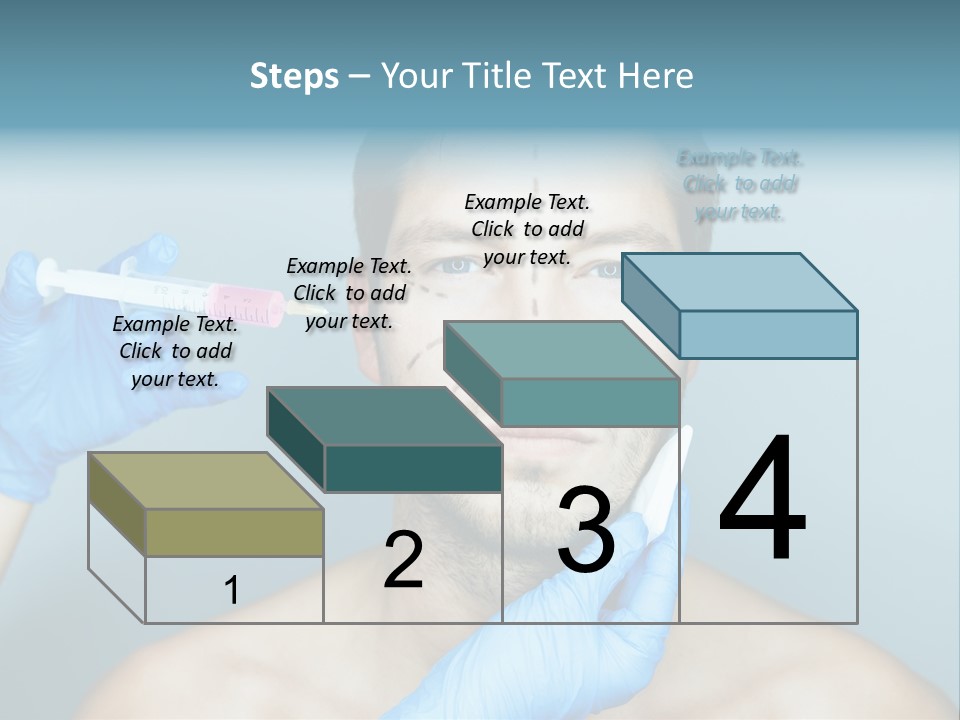 Male Botox PowerPoint Template