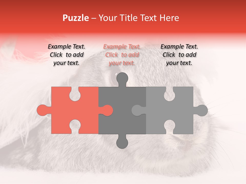 Christmas Bunny PowerPoint Template