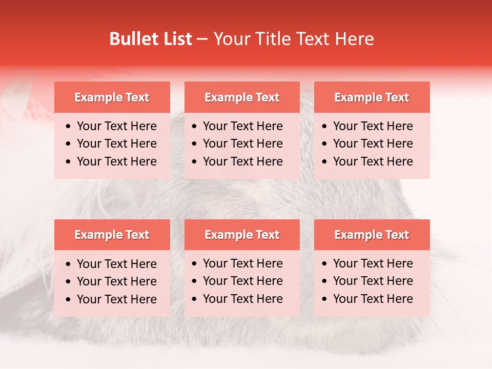 Christmas Bunny PowerPoint Template