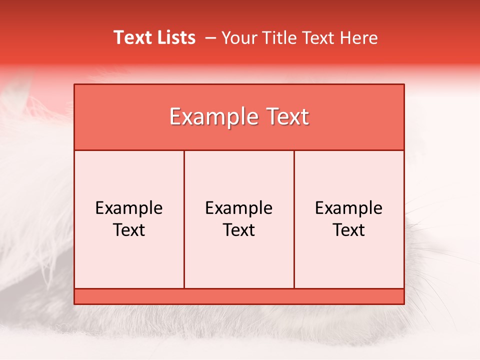 Christmas Bunny PowerPoint Template