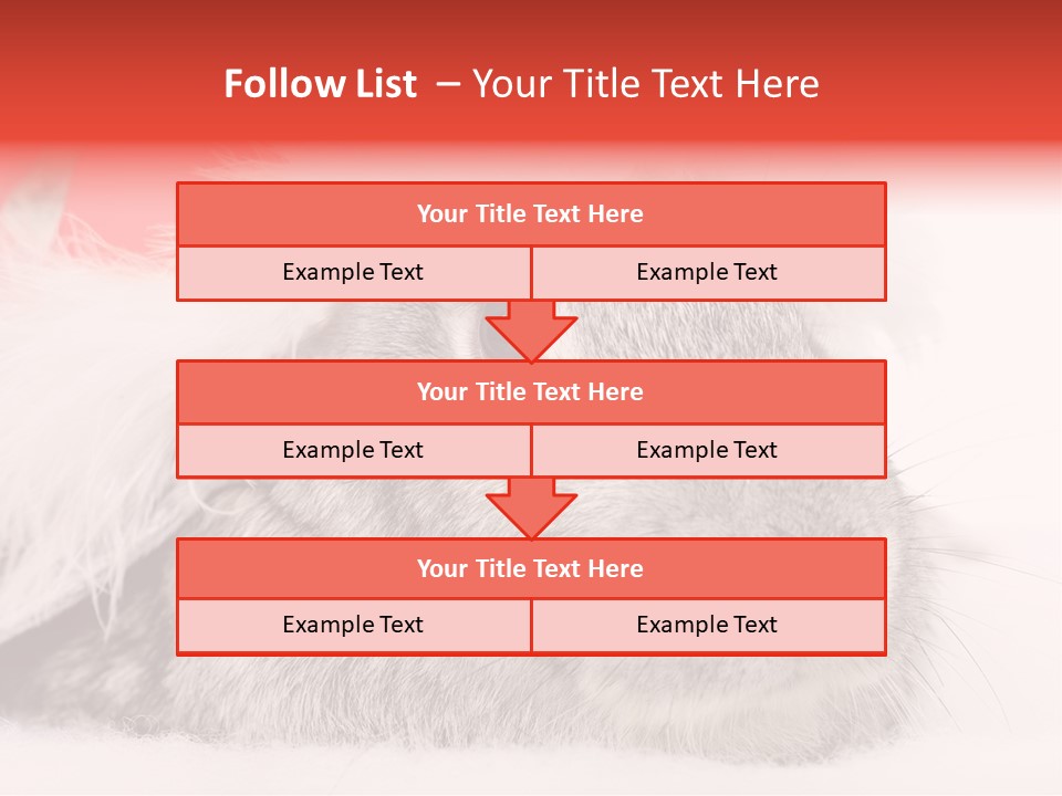 Christmas Bunny PowerPoint Template