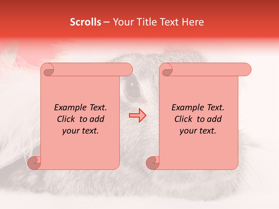 Christmas Bunny PowerPoint Template