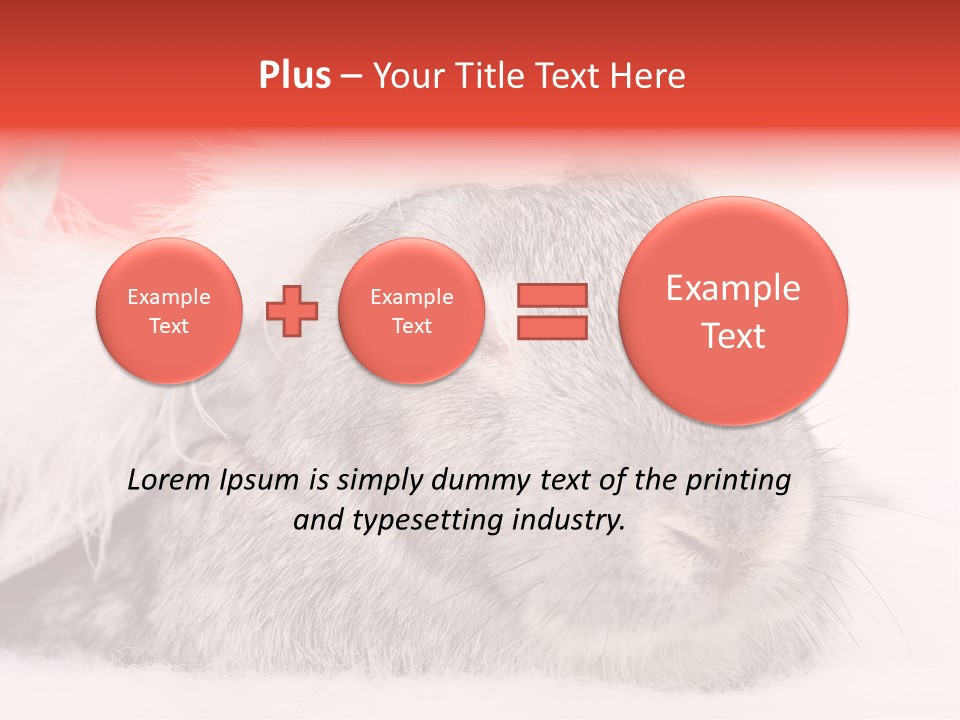 Christmas Bunny PowerPoint Template