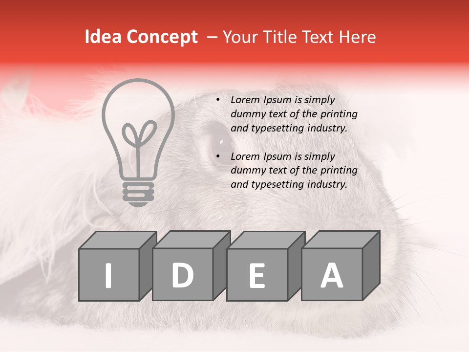 Christmas Bunny PowerPoint Template