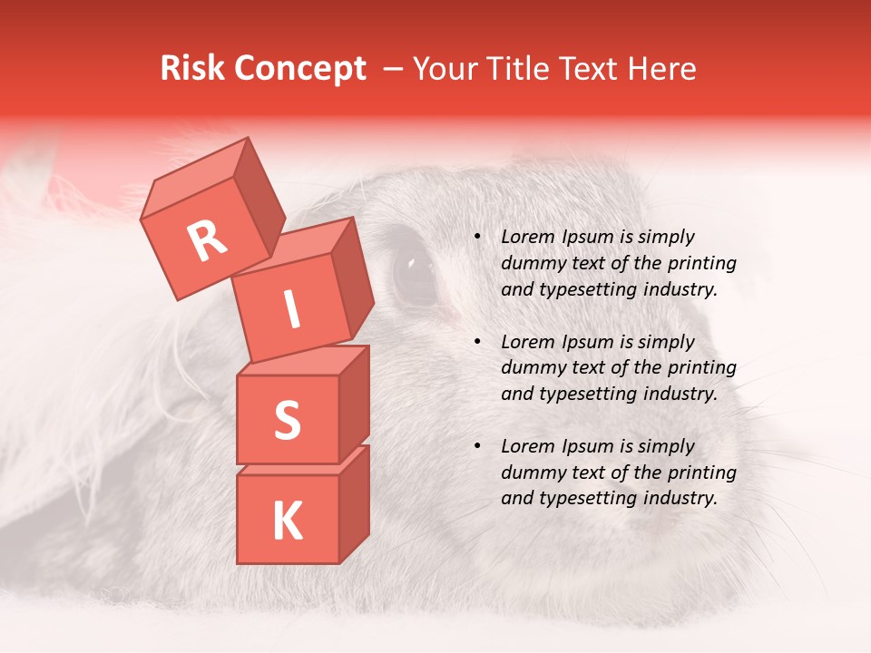 Christmas Bunny PowerPoint Template