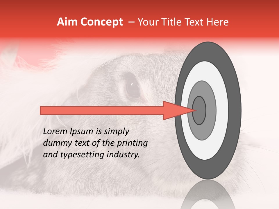 Christmas Bunny PowerPoint Template