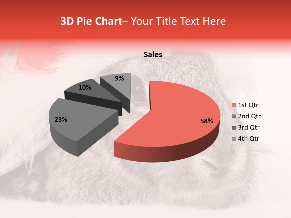 Christmas Bunny PowerPoint Template