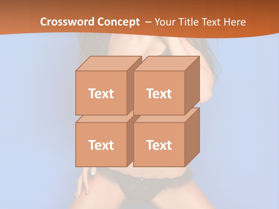 Fashion Sensuality Clean PowerPoint Template