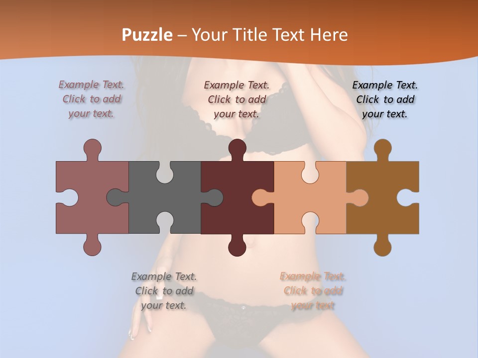 Fashion Sensuality Clean PowerPoint Template