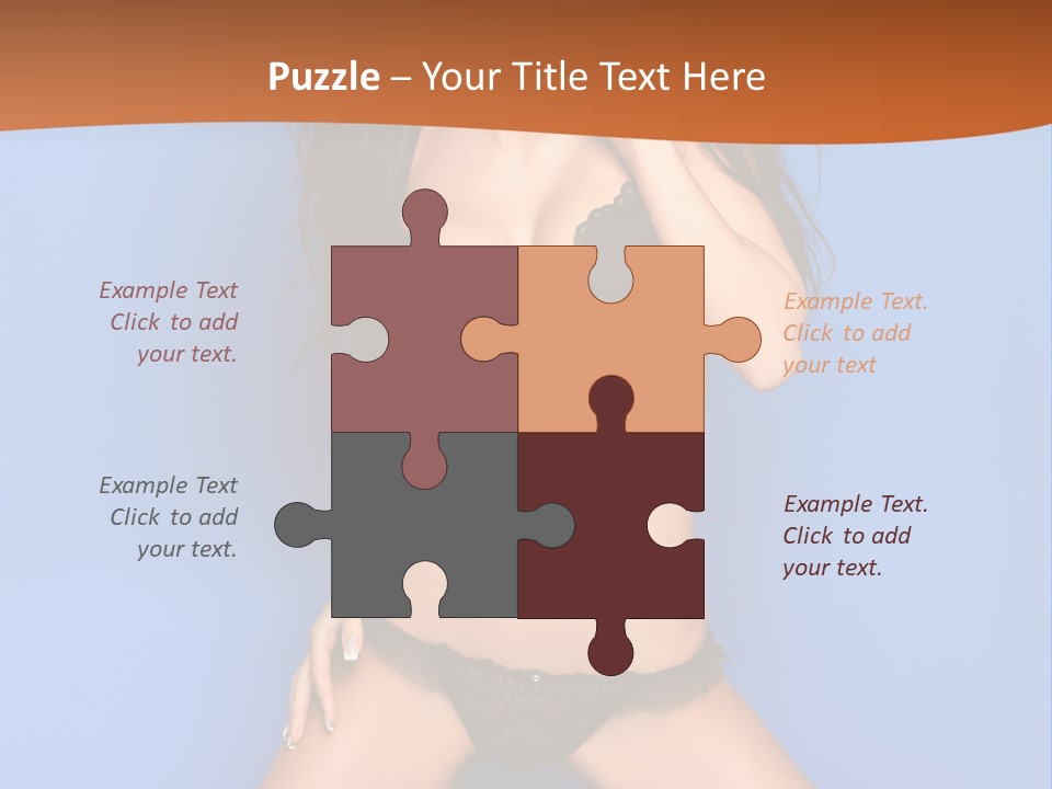 Fashion Sensuality Clean PowerPoint Template