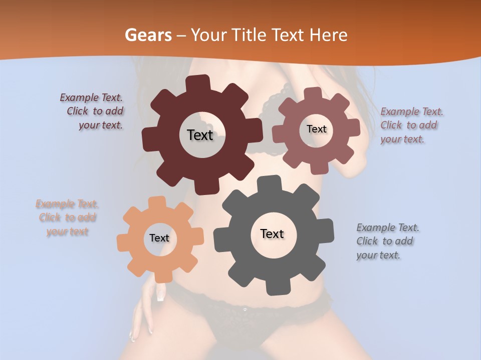 Fashion Sensuality Clean PowerPoint Template