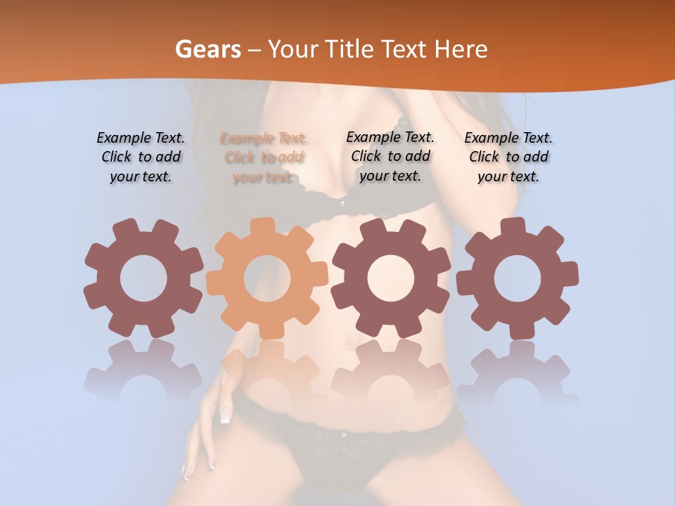 Fashion Sensuality Clean PowerPoint Template