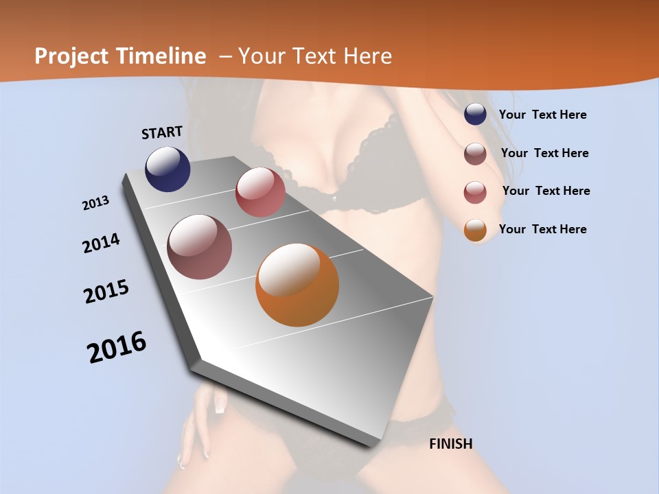 Fashion Sensuality Clean PowerPoint Template