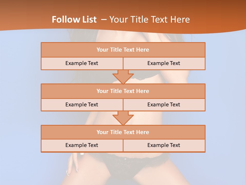 Fashion Sensuality Clean PowerPoint Template