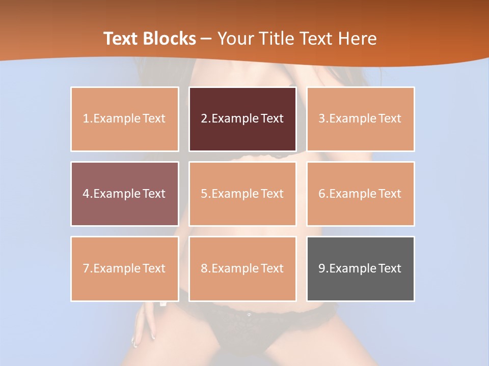 Fashion Sensuality Clean PowerPoint Template