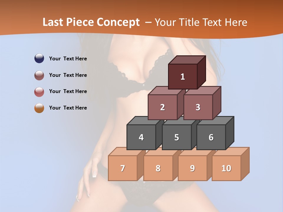 Fashion Sensuality Clean PowerPoint Template