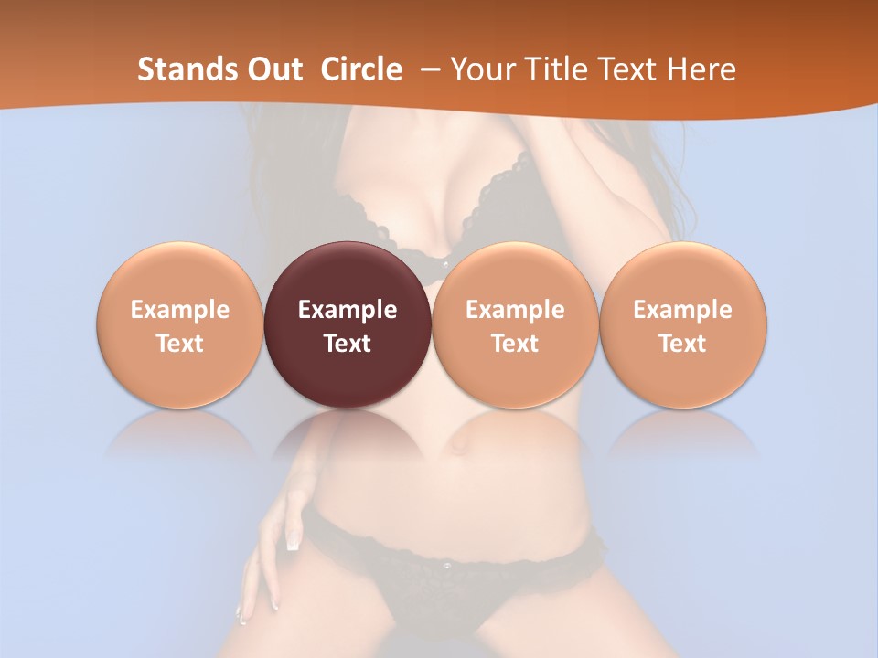 Fashion Sensuality Clean PowerPoint Template