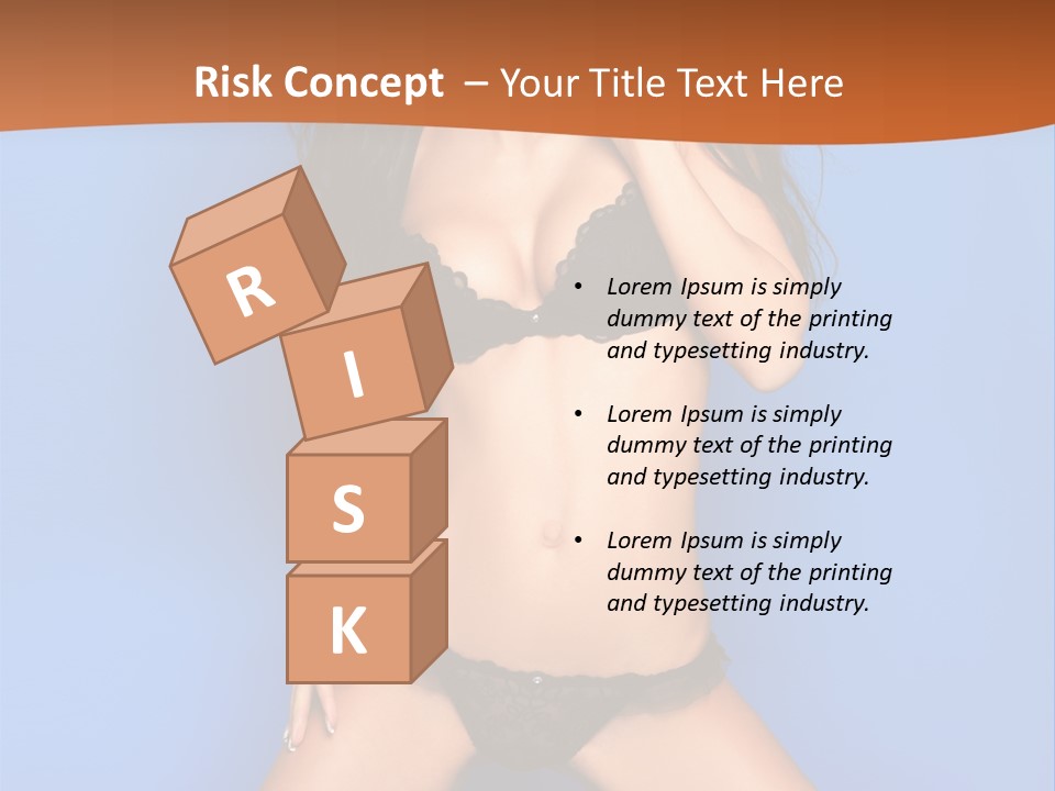 Fashion Sensuality Clean PowerPoint Template