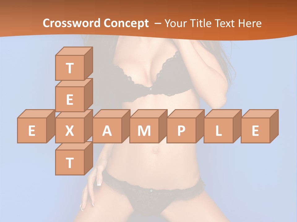 Fashion Sensuality Clean PowerPoint Template