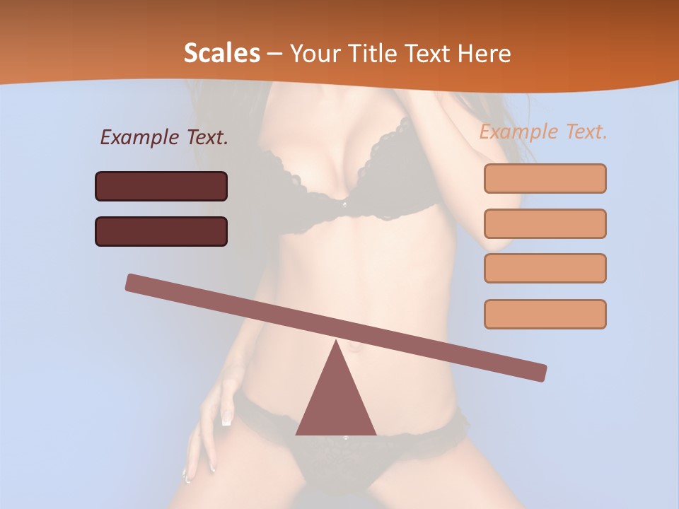 Fashion Sensuality Clean PowerPoint Template