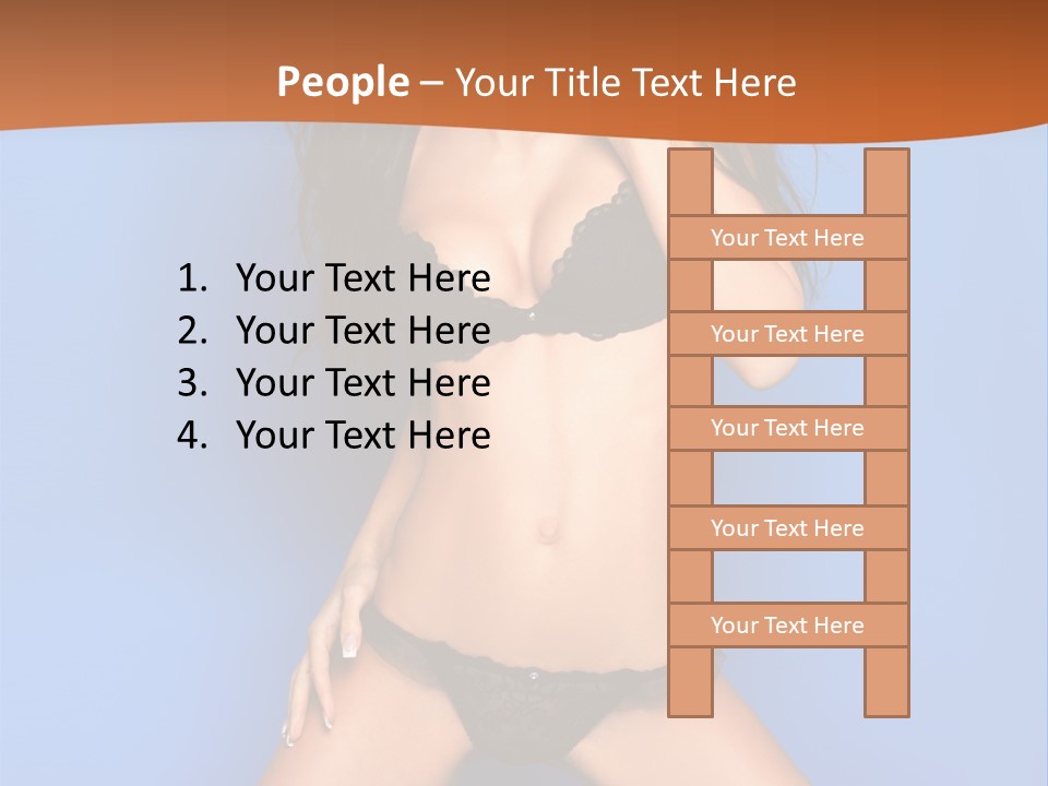 Fashion Sensuality Clean PowerPoint Template