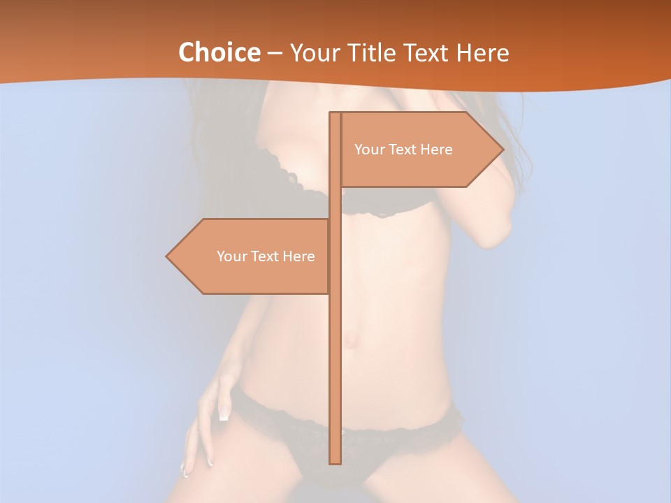 Fashion Sensuality Clean PowerPoint Template