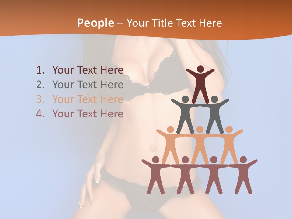 Fashion Sensuality Clean PowerPoint Template