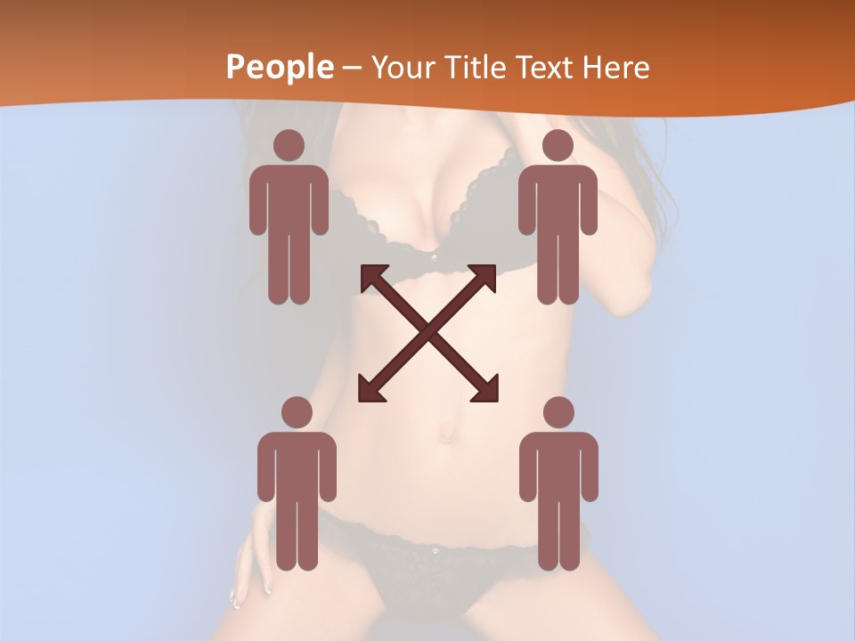 Fashion Sensuality Clean PowerPoint Template