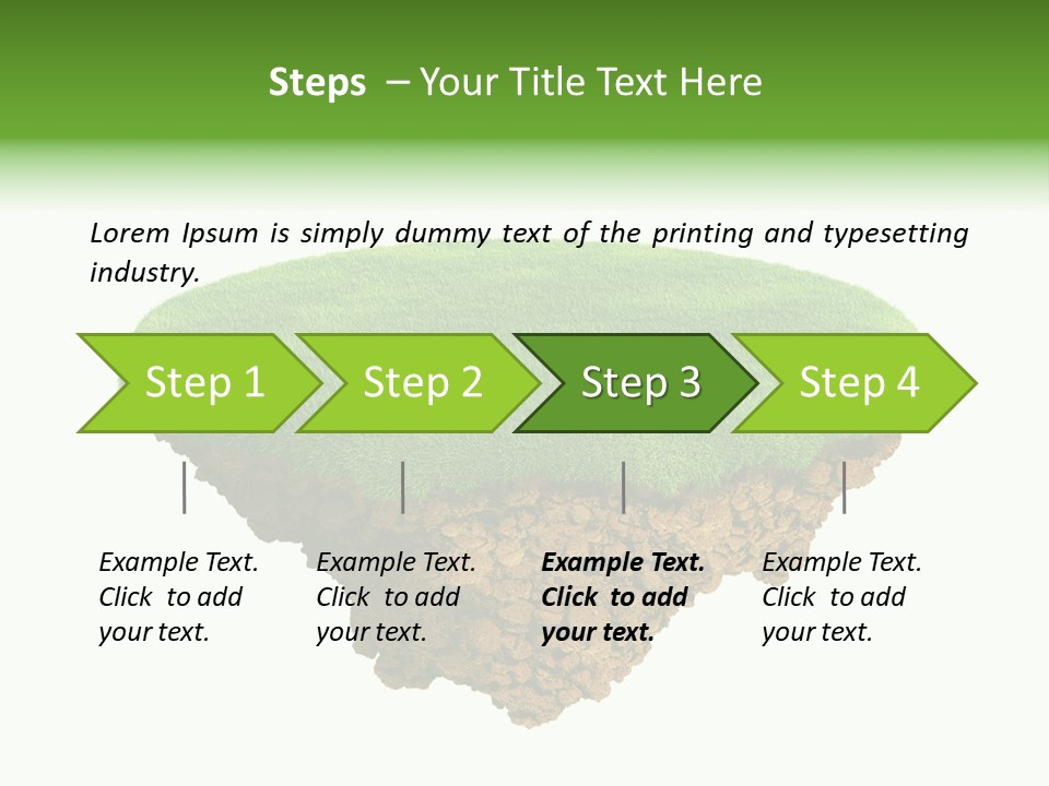 Solitary Ecological Islay PowerPoint Template