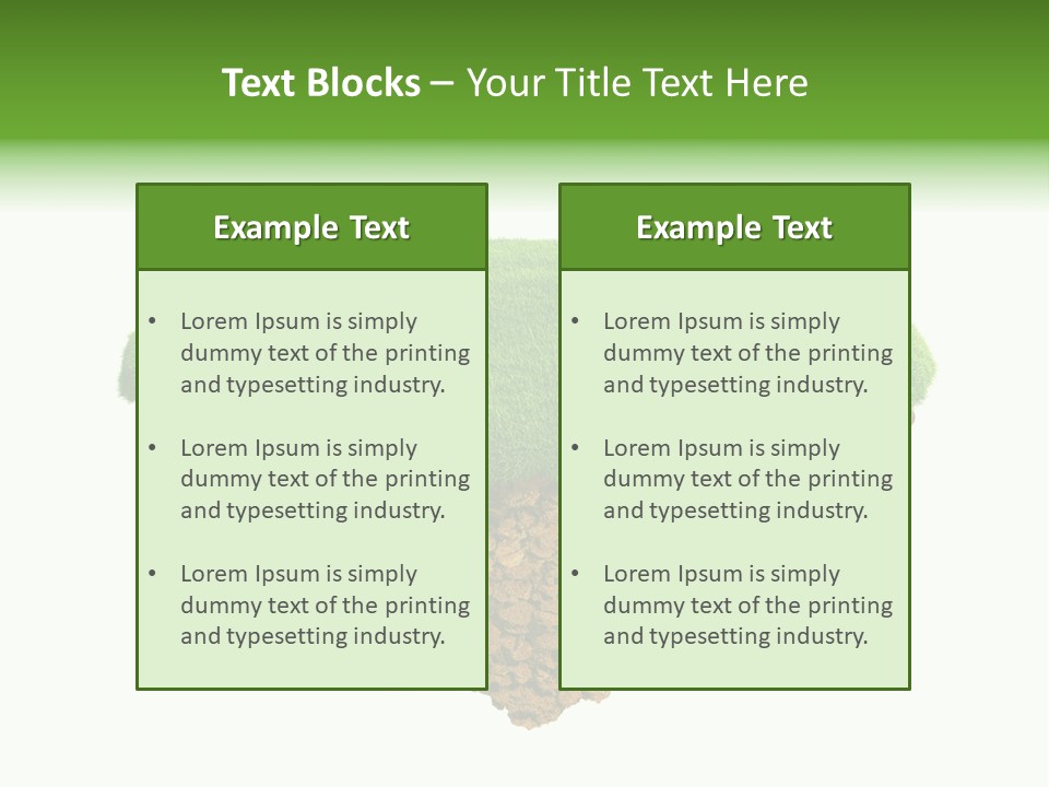Solitary Ecological Islay PowerPoint Template