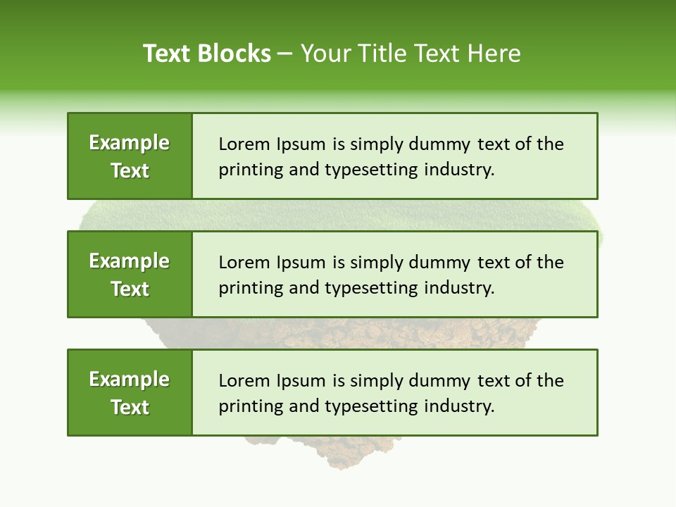 Solitary Ecological Islay PowerPoint Template