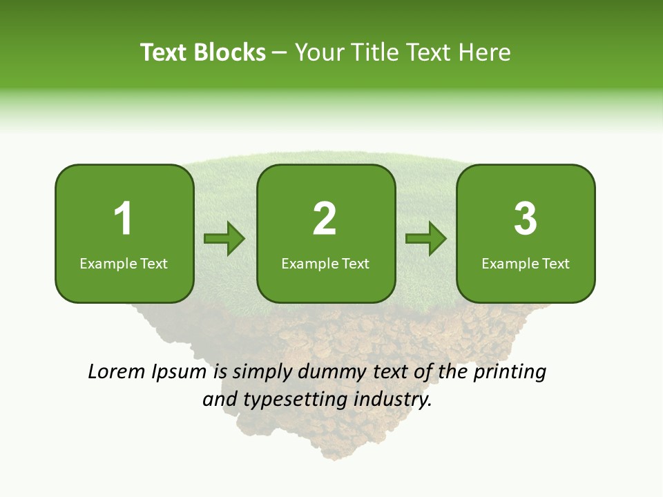 Solitary Ecological Islay PowerPoint Template