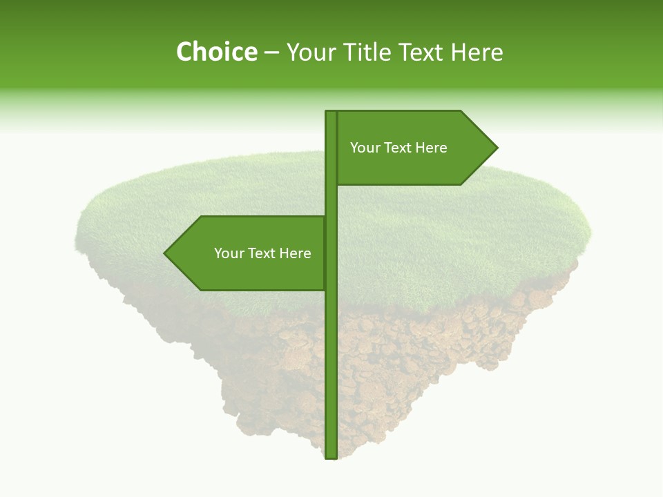 Solitary Ecological Islay PowerPoint Template