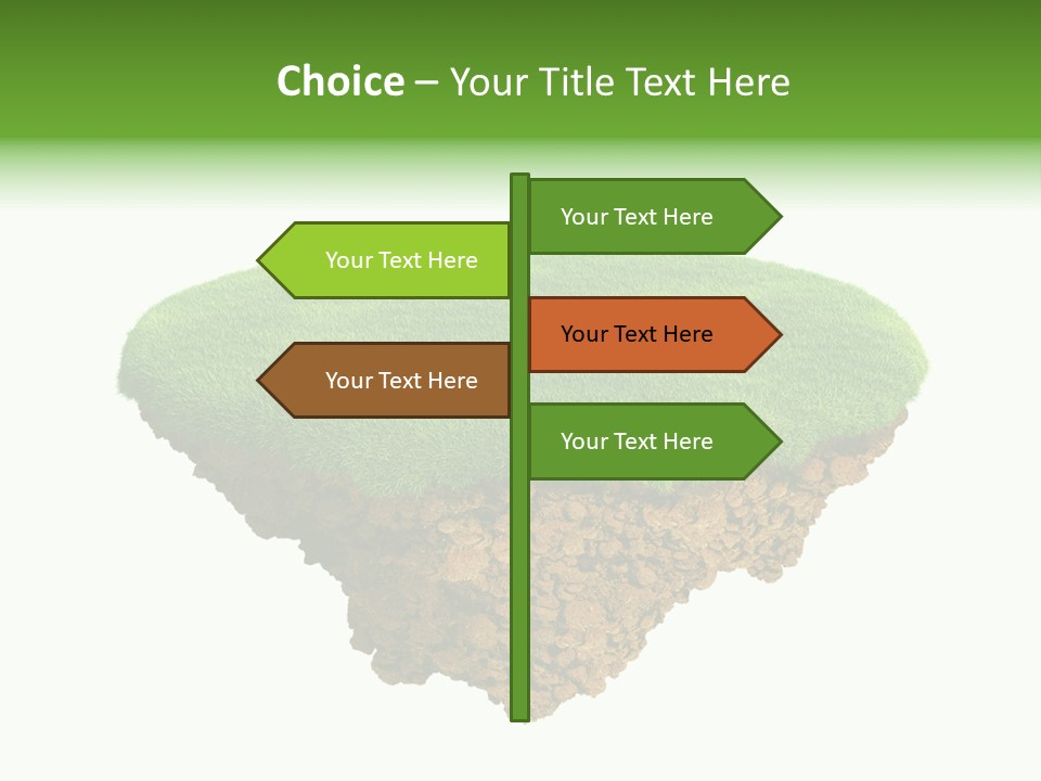 Solitary Ecological Islay PowerPoint Template